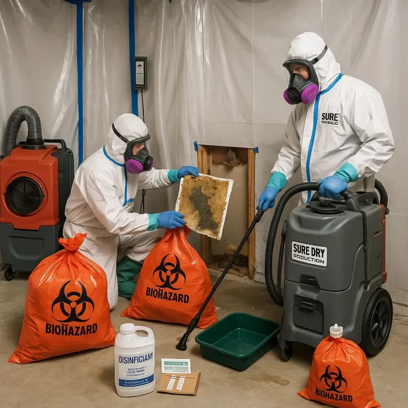 Contaminated Water Handling Protocols process in South Congaree, SC
