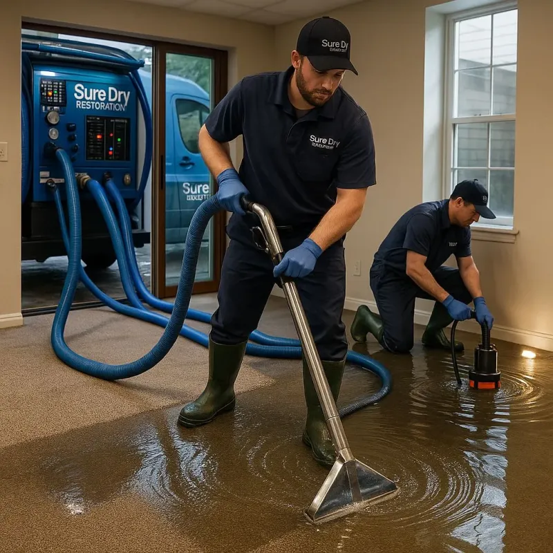 Water Extraction and Removal process in South Congaree, SC